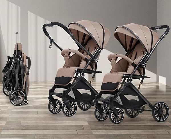 Фото - Коляска прогулочная 525Baby Khaki (бежевая)