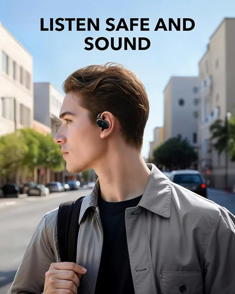 Фото - Навушники вкладиші бездротові TWS Anker SoundСore V20i Black (A3876G11)