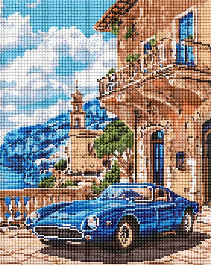 Алмазная живопись Ideyka Итальянская роскошь 40х50 см (AMO8181)