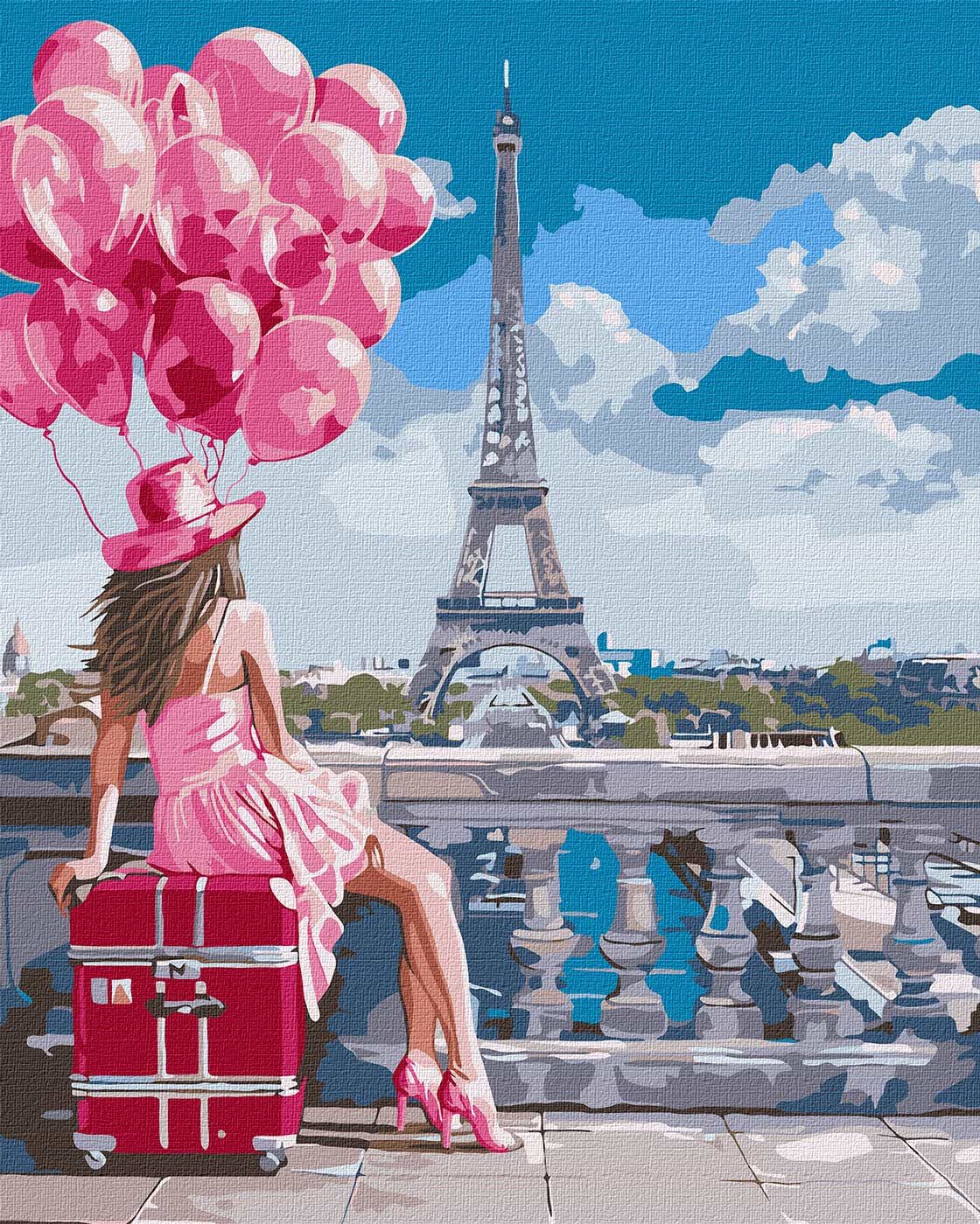 Картина за номерами Ideyka Улюблене місто 40х50 см (KHO8476) - Фото 1