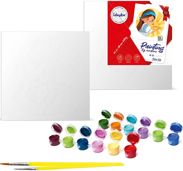 Фото - Картина за номерами Ideyka Весела подорож 25х25 см (KHO6105)