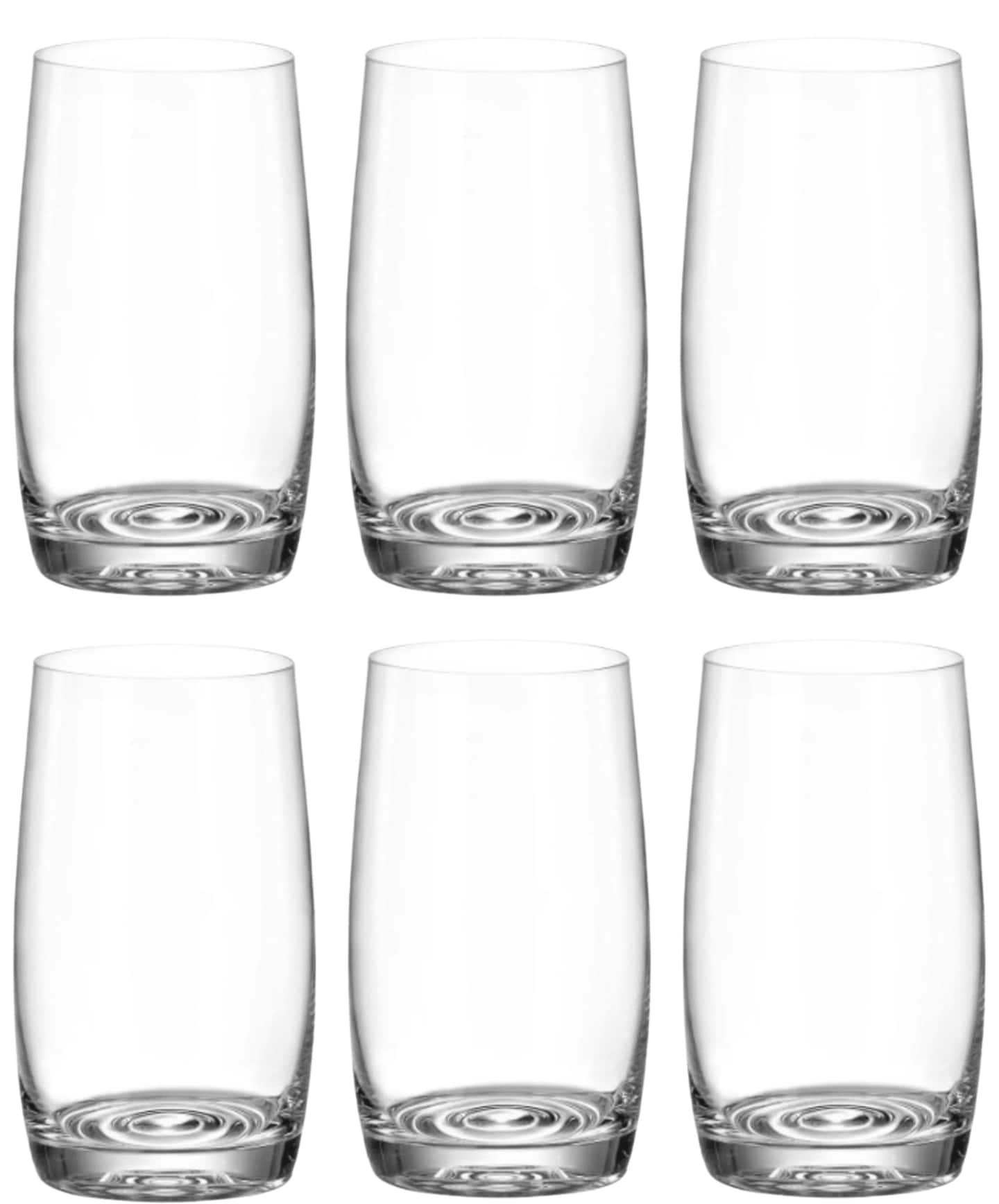 Набір склянок Bohemia Pavo Aqua 250 мл 6 шт. (b2SG77)