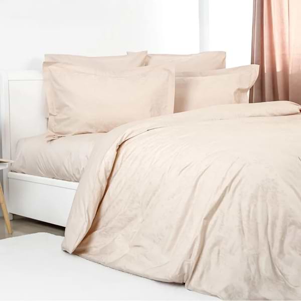 Фото - Комплект постільної білизни ТЕП Grace Jacquard Beige (2-04547_31834)