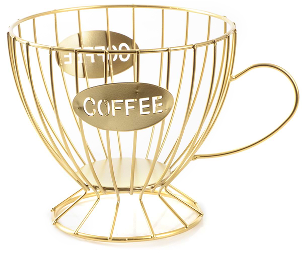 Фото - Ємність для фруктів Viva LACY CUP GOLD 19.5x14x10.5 см (B090061)