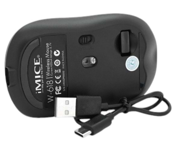 Фото - Мышь беспроводная игровая iMice W-618 Black