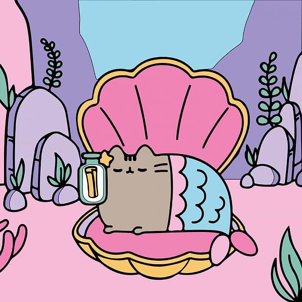 Фото - Картина за номерами Santi Пушин. Русалонька 25х25 см (955030)