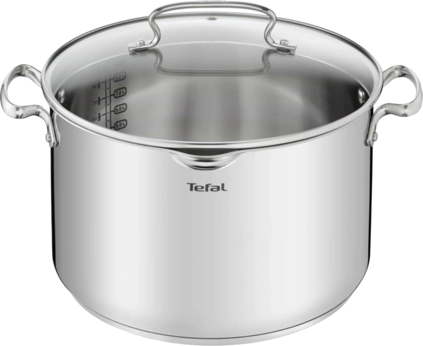 Кастрюля Tefal G7196456 Duetto+ 10л (28 см) - Фото 1