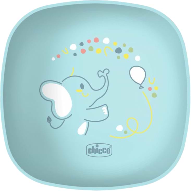 Тарелка для малыша Chicco с крышкой от 6 месяцев, кол.25 (16001.25)