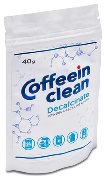Засіб для чищення кавомашини Coffeein clean Decalcinate порошок 40 г - Фото 1
