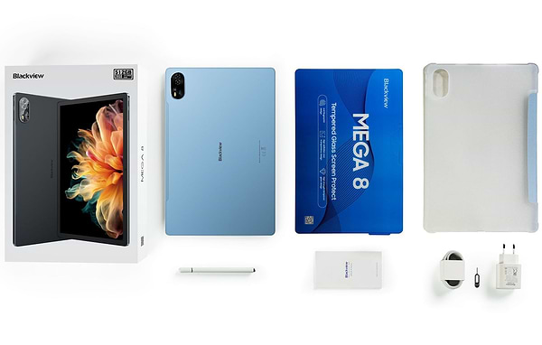 Фото - Планшет Blackview TAB Mega 8 13" 12/256Gb LTE Space Grey (BVMEGA8LTE12256G)