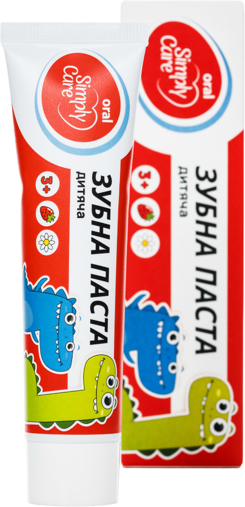 Фото - Зубная паста детская Simply Care 50 г (4820206213525)