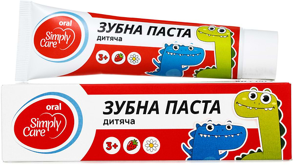 Фото - Зубная паста детская Simply Care 50 г (4820206213525)