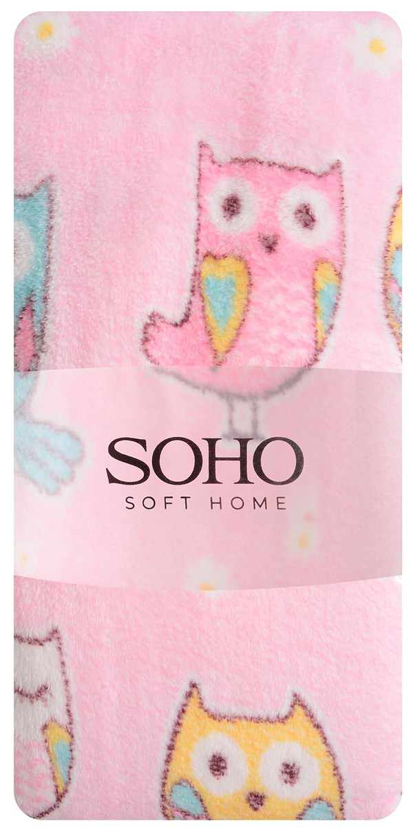 Фото - Полотенце банное SOHO 70х140 см микроф. Owl