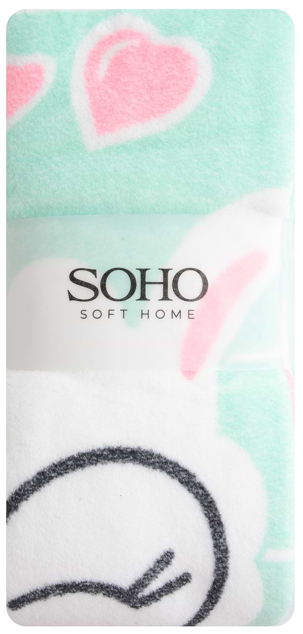 Фото - Рушник банний SOHO 70х140 см мікроф. ILY