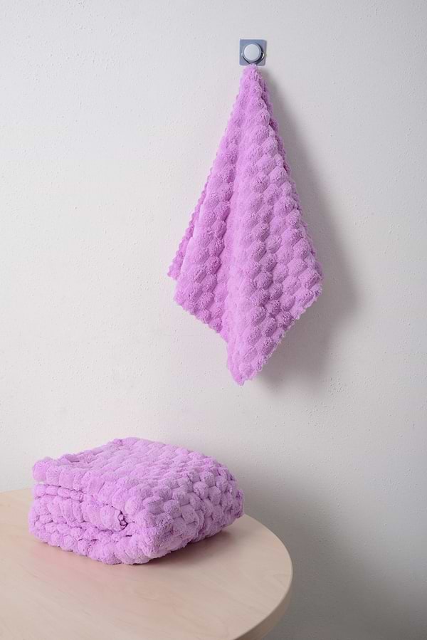 Фото - Набір рушників SOHO 35х75+70х140 см мікроф. Sote Lilac