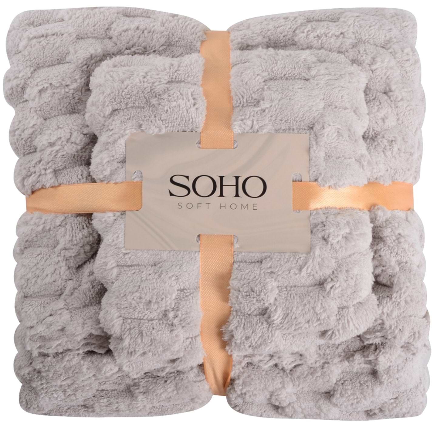 Набір рушників SOHO 35х75+70х140 см мікроф. Sote Grey - Фото 1