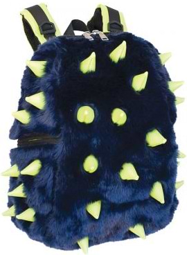 Рюкзак школьный MadPax Moppets Half Beastly Blue (M/FUR/BLU/HALF) - Фото 1