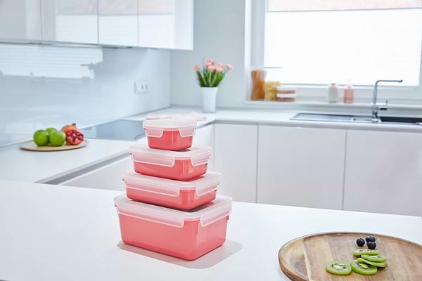 Фото - Набор емкостей для хранения Tefal N1030910 Master Seal Color Edition 4 шт (0,2 л/ 0,55 л/ 0,8 л/ 2,2 л)