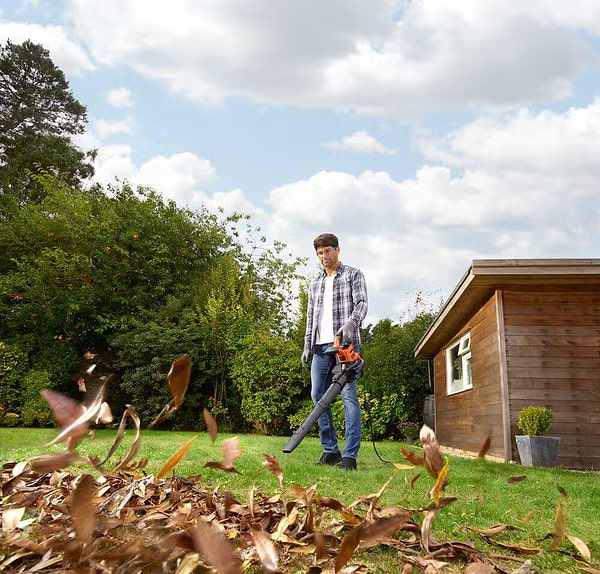 Фото - Садовый пылесос Black&Decker BEBLV301