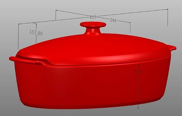 Фото - Форма для приготування Emile Henry 5.8 л 348 456