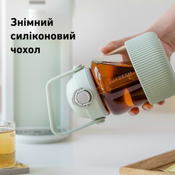 Фото - Пляшка для води BUYDEEM DG78 Cozy Greenish (DG78-CG)