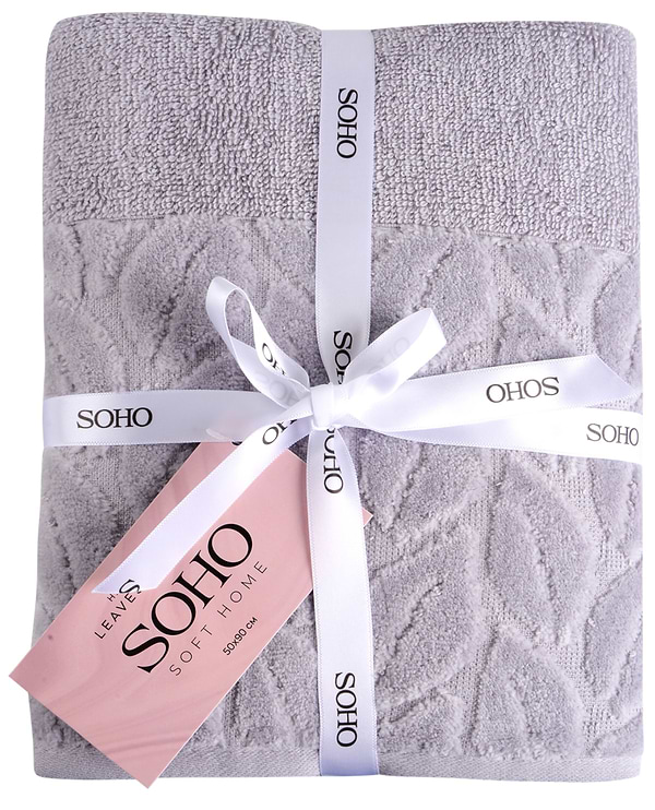 Фото - Набор полотенец SOHO 50х90 2 шт. хлопок 100% Leaves