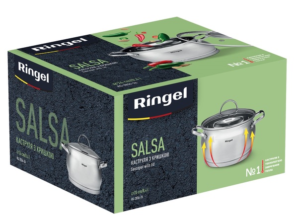 Фото - Каструля Ringel Salsa 8.4 л(RG-2034-26)
