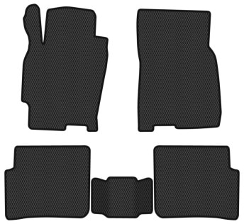 EVA коврики в салон авто EVAtech для 626 (GF) FWD Mazda 1997-2002 5 поколение Liftback EU MZ41268C5RBB