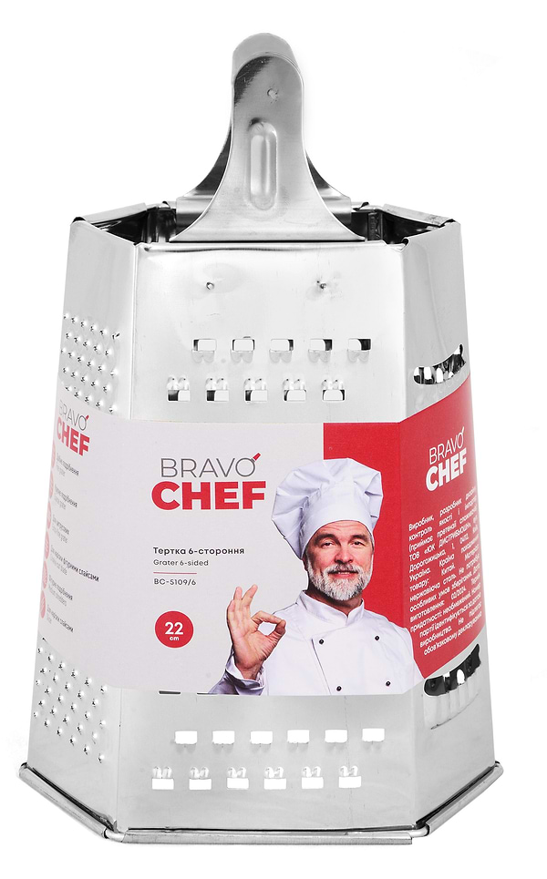 Фото - Терка BRAVO CHEF BC-5109/6