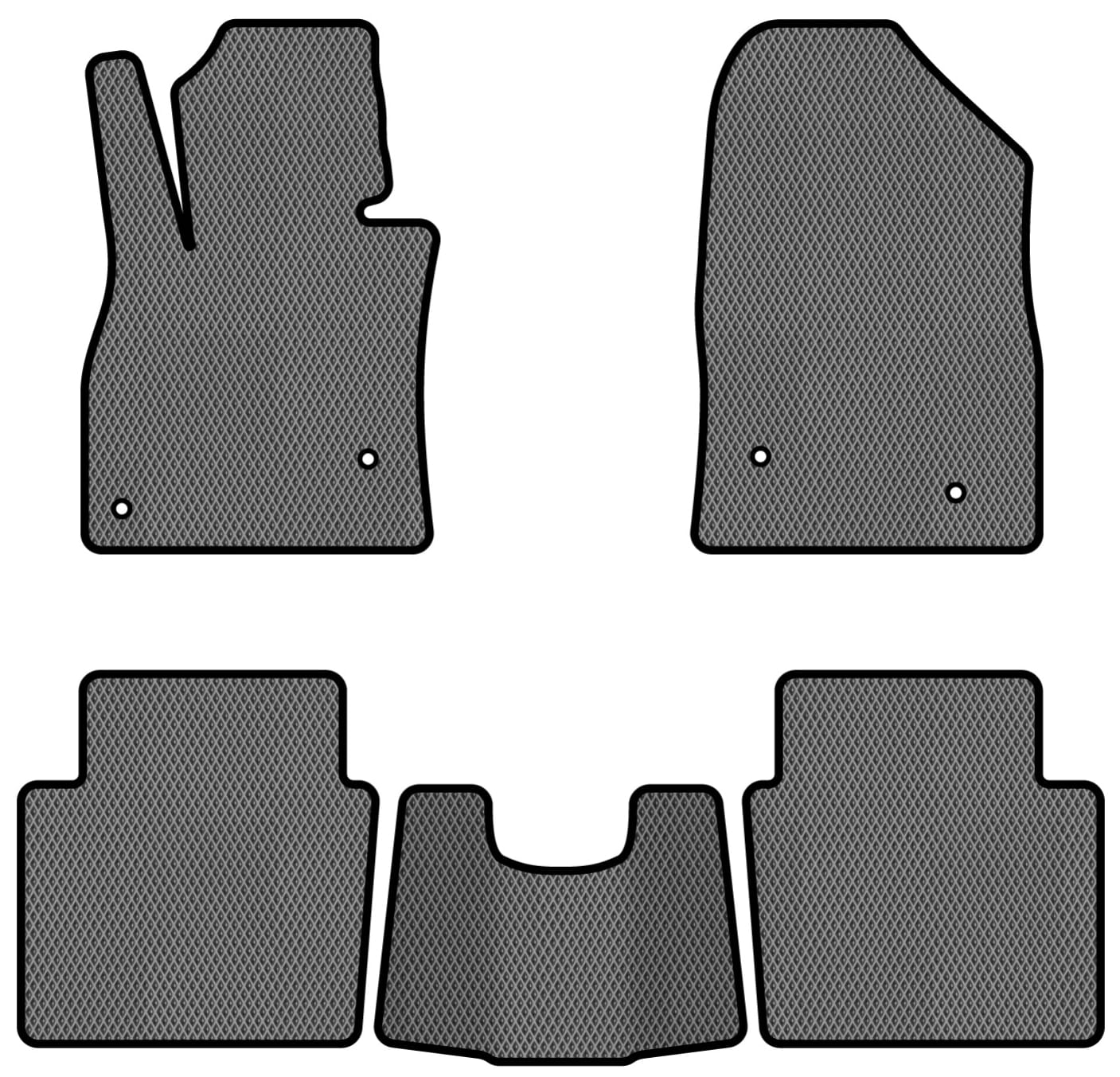 EVA коврики в салон авто EVAtech для 6 (GJ) Mazda 2012 3 поколение Sedan EU MZ32629CVC5VL4RGB