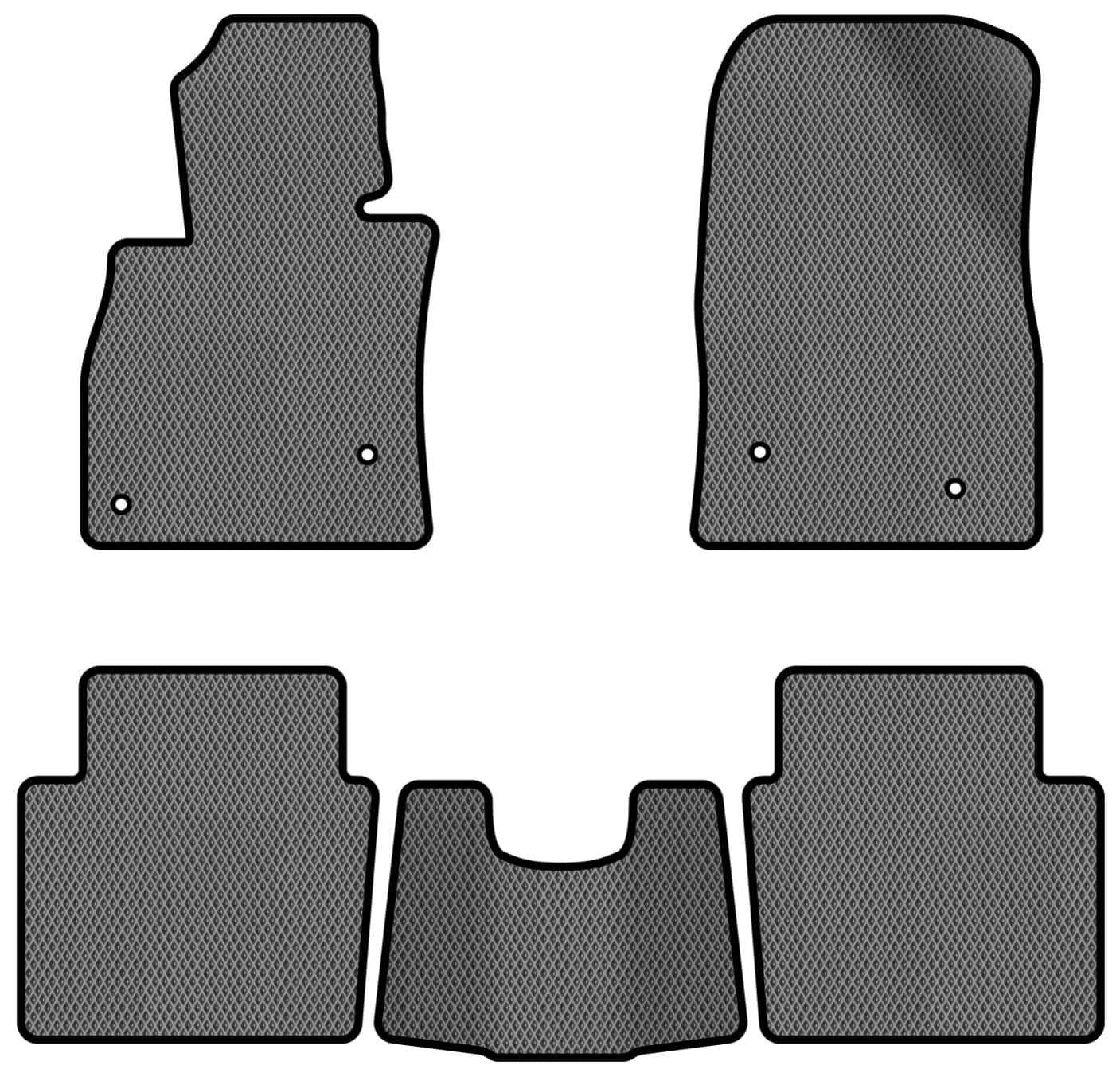 EVA коврики в салон авто EVAtech для 6 (GJ) Mazda 2012 3 поколение Sedan USA MZ32630CBC5VL4RGB