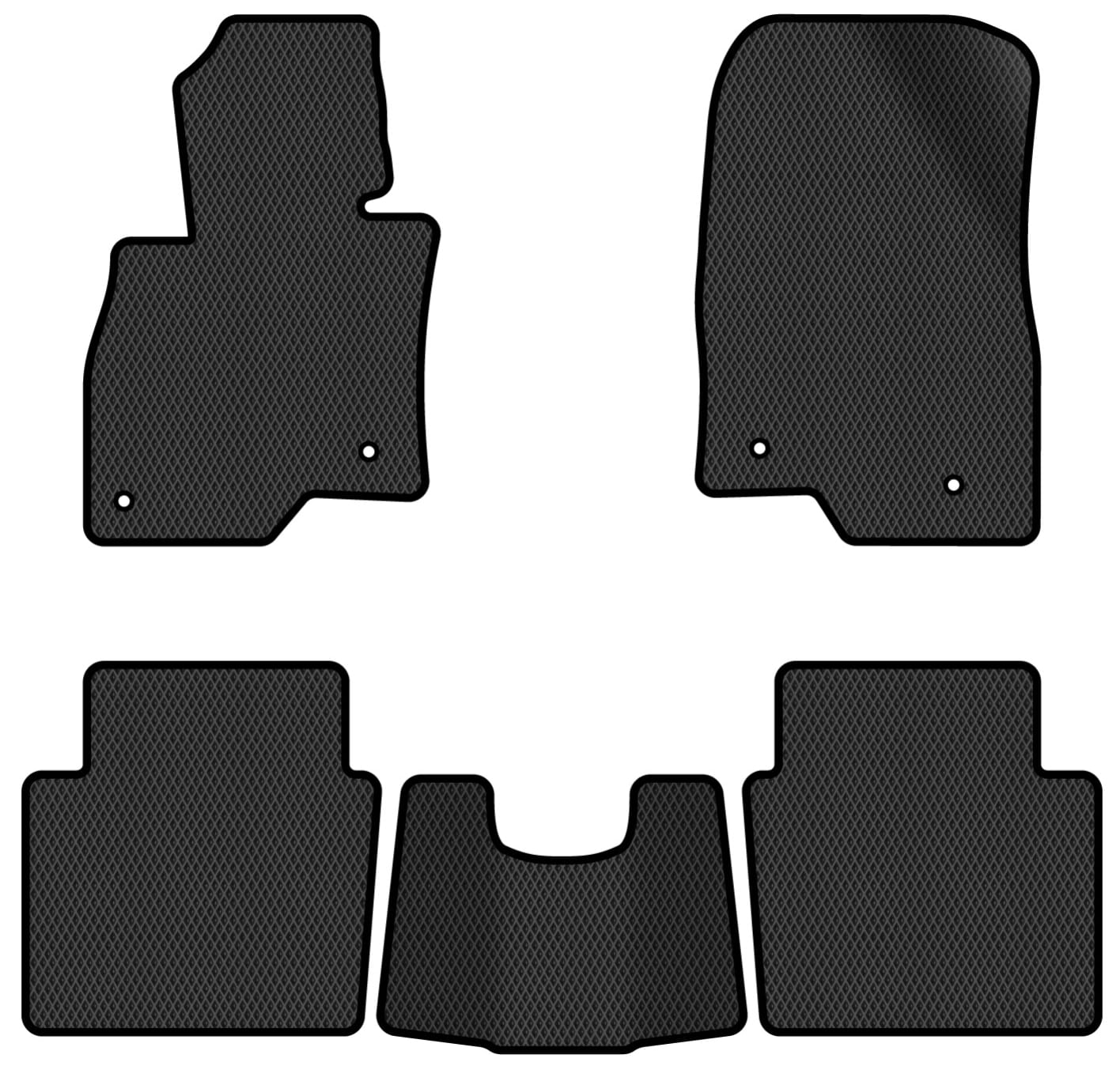 EVA коврики в салон авто EVAtech для 6 (GJ) Mazda 2012 3 поколение Sedan USA MZ32630CBO5VL4RBB