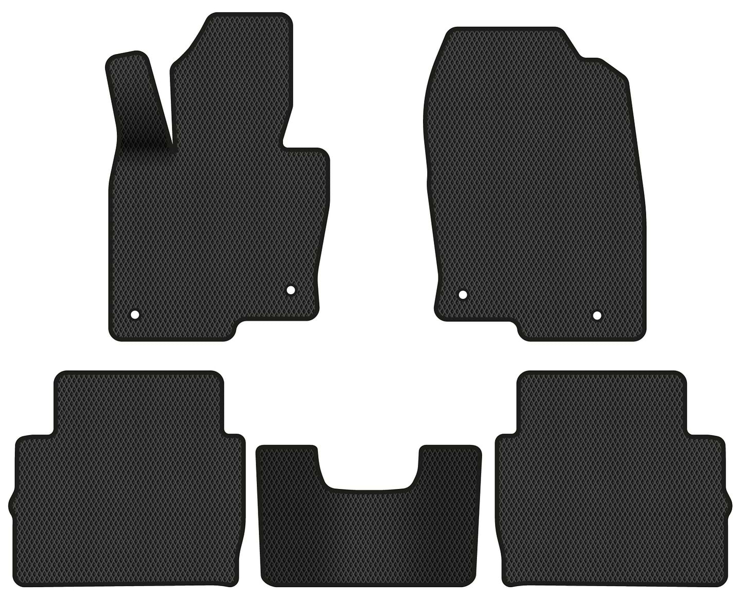 EVA коврики в салон авто EVAtech для CX-5 (KF) Mazda 2016-2021 2 поколение SUV EU MZ3150C5VL4RBB