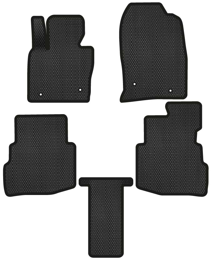 EVA коврики в салон авто EVAtech для CX-9 (TC) (6 seats) Mazda 2016 2 поколение SUV EU MZ11601CCC5VL4RBB