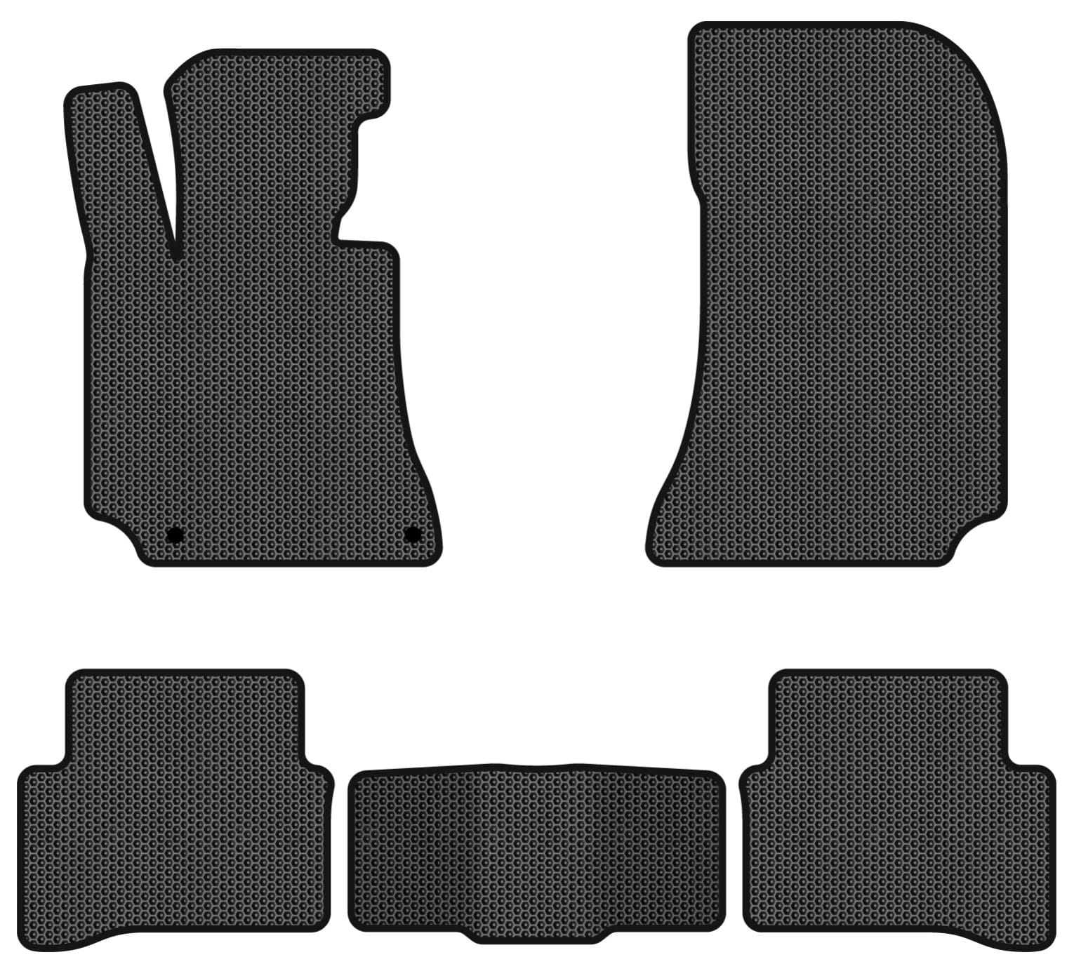 EVA килимки в салон авто EVAtech для E-Class (W212) Mercedes-Benz 2009-2016 4 покоління Sedan EU MB3160C5MS2SBB