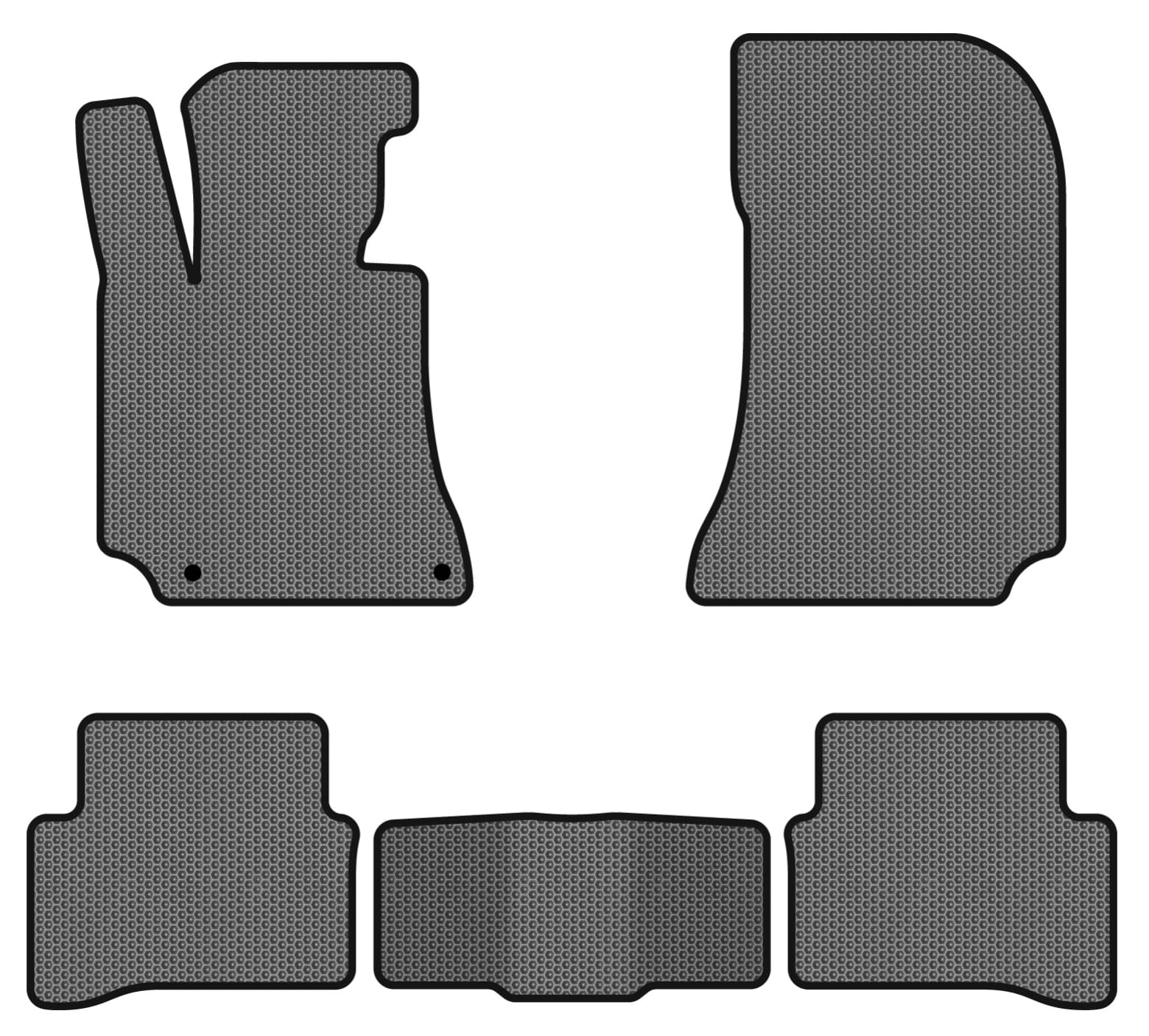EVA килимки в салон авто EVAtech для E-Class (W212) Mercedes-Benz 2009-2016 4 покоління Sedan EU MB3160C5MS2SGB
