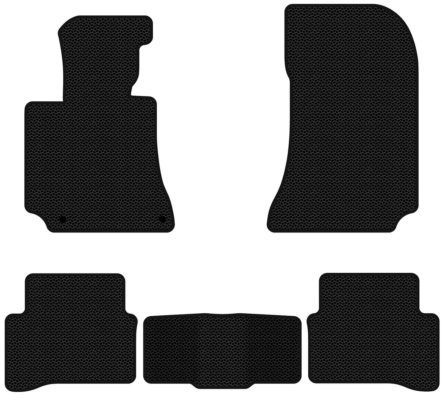 EVA коврики в салон авто EVAtech для E-Class (W212) Mercedes-Benz 2009-2016 4 поколение Sedan EU MB3160CB5MS2KBB