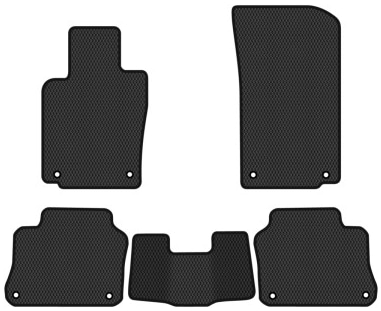 EVA коврики в салон авто EVAtech для Panamera (970) Porsche 2009-2016 1 поколение Liftback EU PE11356CB5AV8RBB