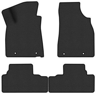 EVA коврики в салон авто EVAtech для RX 350 (AL10) Lexus 2009-2015 3 поколение SUV USA LS22127PEC4TL4RBB