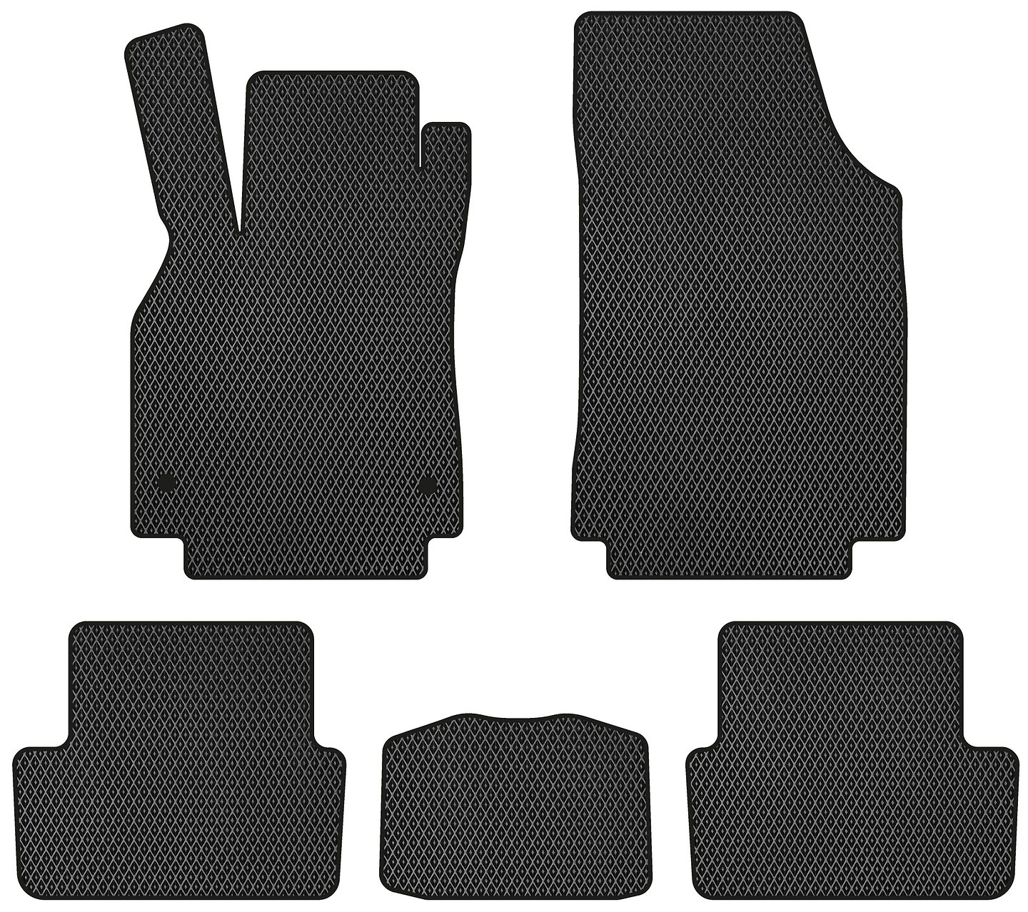 EVA коврики в салон авто EVAtech для SM3 (L38) Renault Samsung Motors 2009-2020 2 поколение Sedan EU RS34008CV5RN2RBB