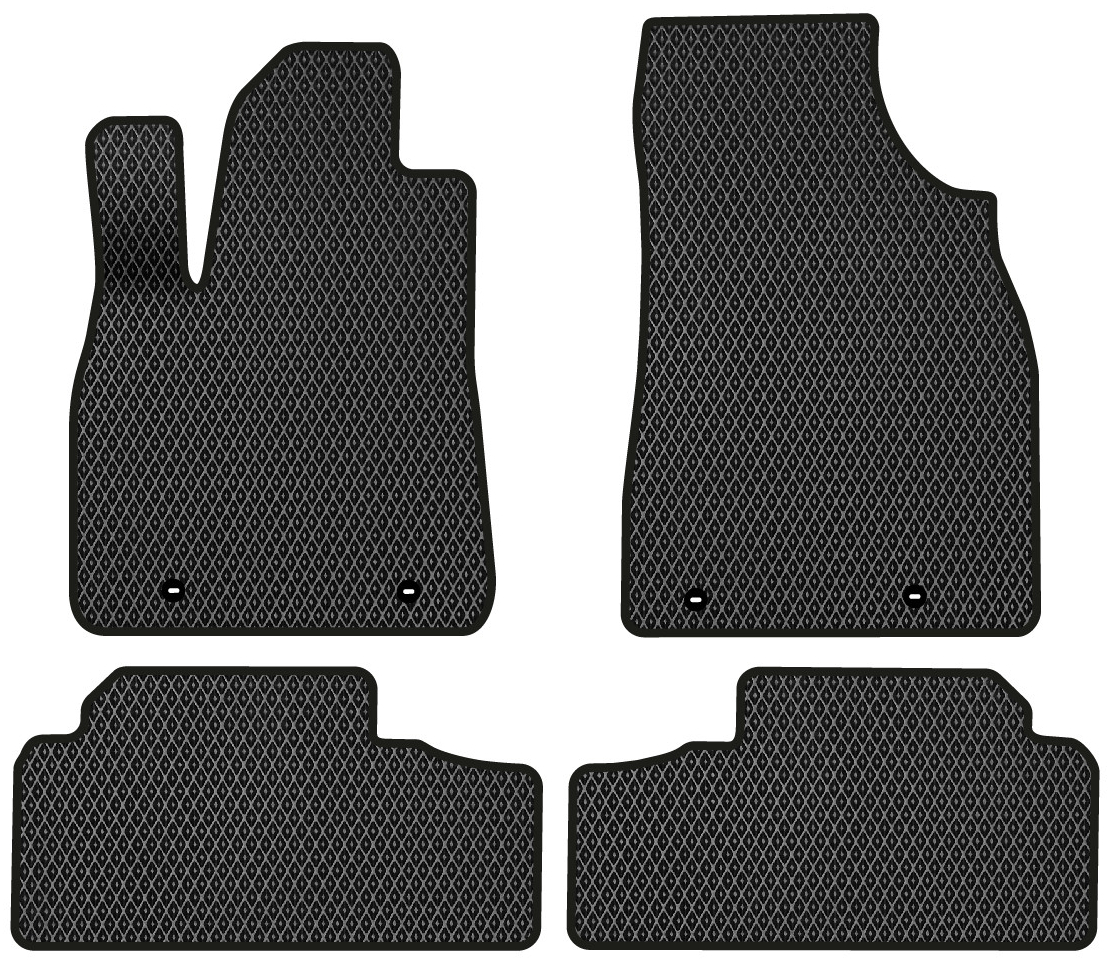 EVA коврики в салон авто EVAtech для RX 450h (AL10) Lexus 2009-2015 3 поколение SUV EU LS53933PVC4TL4RBB