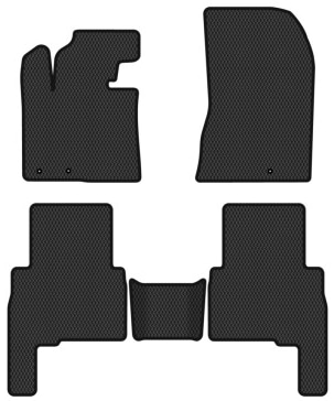 EVA килимки в салон авто EVAtech для Sorento (XM) (Floor Gas Pedal) 5 seats Kia 2009-2012 2 покоління SUV EU KI13583C5LA3RBB
