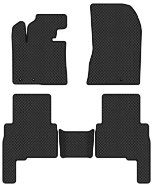 EVA коврики в салон авто EVAtech для Sorento (XM) (Floor Gas Pedal) 7 seats Kia 2009-2012 2 поколение SUV EU KI12991C5LA3RBB