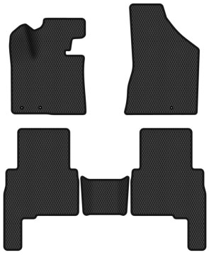 EVA коврики в салон авто EVAtech для Sorento (XM) (Floor Gas Pedal) 5 seats Kia 2009-2012 2 поколение SUV EU KI13583CE5LA3RBB