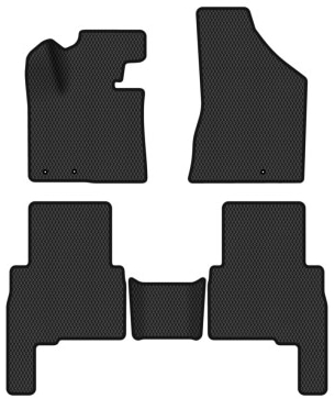EVA коврики в салон авто EVAtech для Sorento (XM) (Floor Gas Pedal) 7 seats Kia 2009-2012 2 поколение SUV EU KI12991CE5LA3RBB