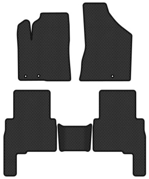 EVA коврики в салон авто EVAtech для Sorento (XM) (Hinged Gas Pedal) 5 seats Kia 2009-2012 2 поколение SUV EU KI13582CV5KH3RBB