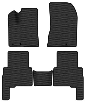 EVA коврики в салон авто EVAtech для Sorento (XM) (Hinged Gas Pedal) 7 seats Kia 2009-2012 2 поколение SUV EU KI12992CD5LA3RBB