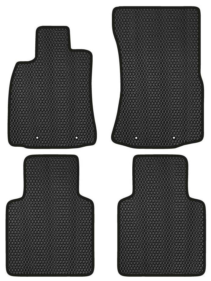 EVA коврики в салон авто EVAtech для XJ (X351) Long RWD Jaguar 2009-2019 4 поколение Sedan EU JR23710PB4LA4RBB