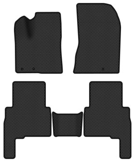 EVA коврики в салон авто EVAtech для Sorento (XM) (Hinged Gas Pedal) 5 seats Kia 2009-2012 2 поколение SUV EU KI13581CD5LA3RBB