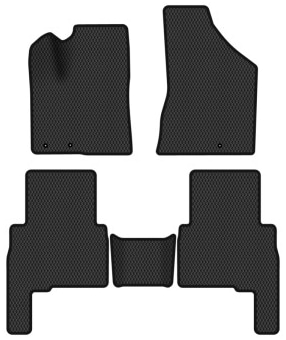 EVA коврики в салон авто EVAtech для Sorento (XM) (Hinged Gas Pedal) 5 seats Kia 2009-2012 2 поколение SUV EU KI13581CE5LA3RBB